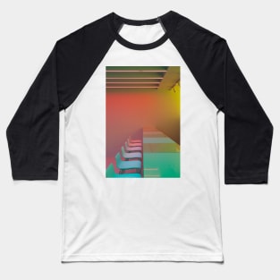 Colorful Cocktails: A Vibrant Photo of a Bar Scene Baseball T-Shirt